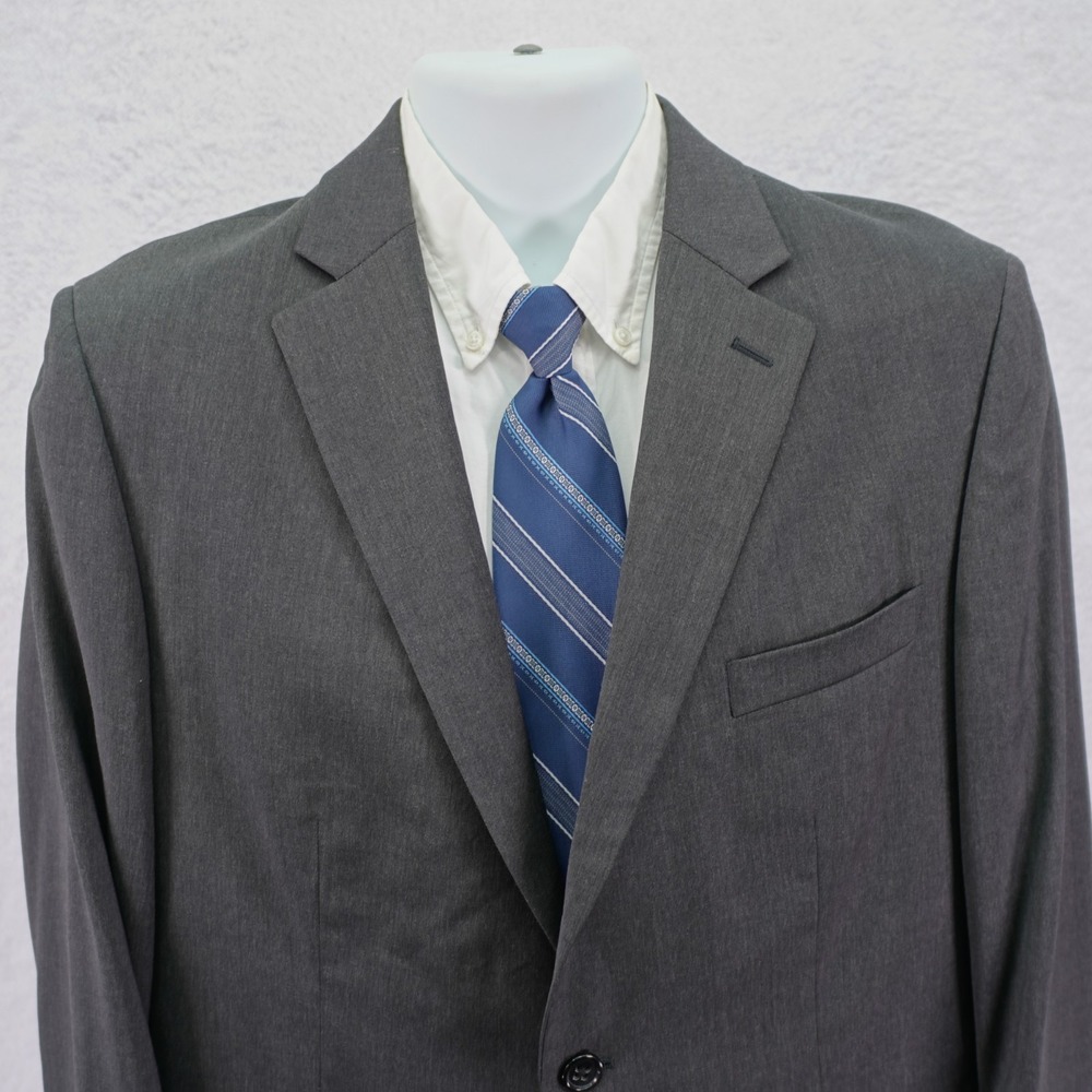 Banana Republic Wool Blazer Gray 38R / Slim 40R Lanificio Filli Cerruti Modern F